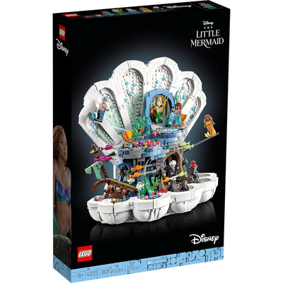 LEGO ǀ Disney The Little Mermaid Royal Clamshell 43225 Building Set (1,808 Pieces) -  (COD Not Available)