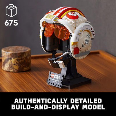 LEGO Star Wars Luke Skywalker (Red Five) Helmet 75327 Fun, Creative Building Kit (675 Pieces)