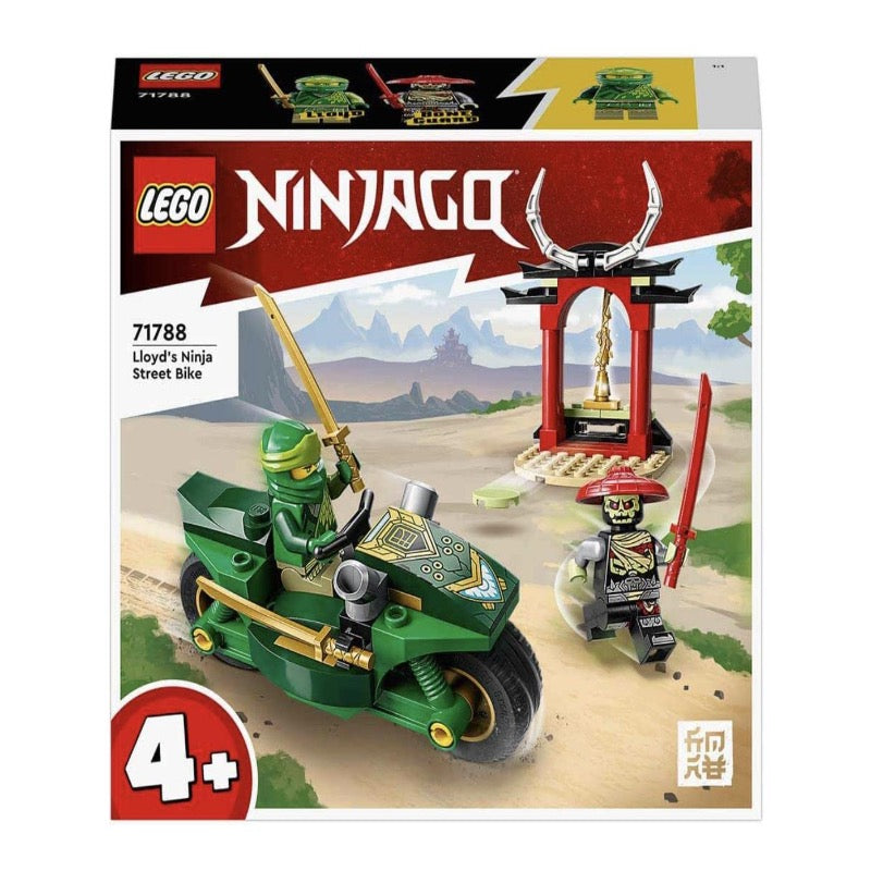 LEGO NINJAGO Lloyd's Ninja Street Bike 71788 Building Toy Set (64 Pcs)