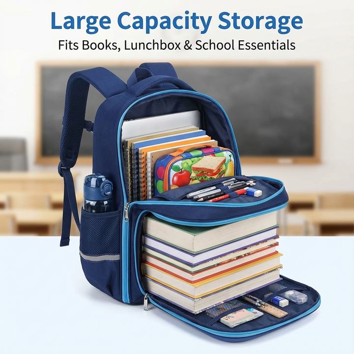 FunBlast Orthopedic Dinosaur Design School Backpack