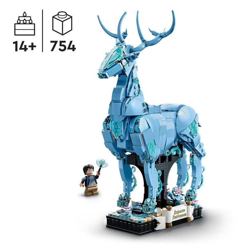 LEGO Harry Potter Expecto Patronum 76414 Building Toy Set (754 Pieces)