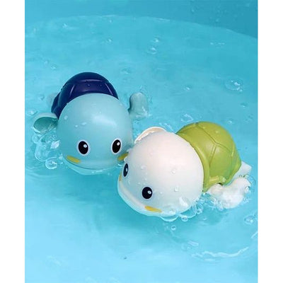 Swimming Turtle Wind Up Bath Toy Pack of 2 (Assorted Colours)