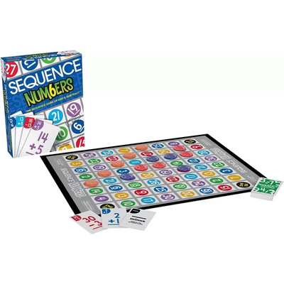 Sequence Numbers Board Game for Kids and Adult