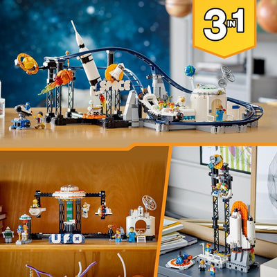 LEGO Creator Space Roller Coaster 31142 Building Toy Set (874 Pieces) -  (COD Not Available)