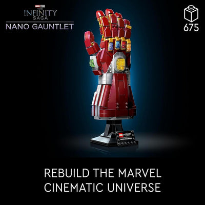 LEGO Marvel Nano Gauntlet 76223 Building Kit (675 Pieces)