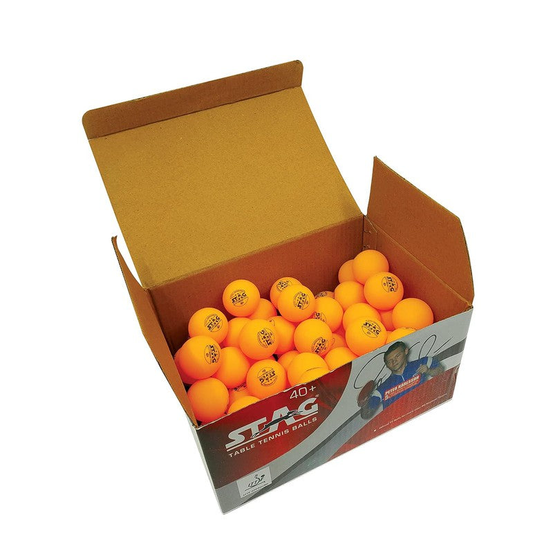 1 Star Traning Orange Table Tennis Balls (Pack of 6)