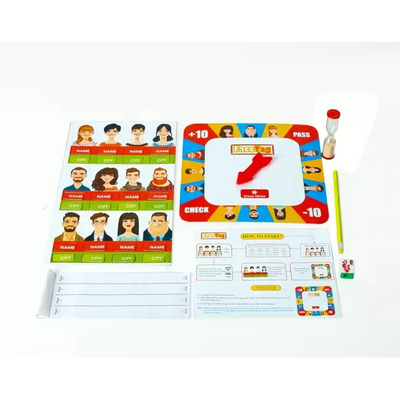 Face Tag Educational Board Games