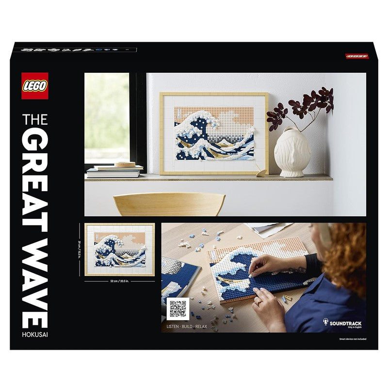 LEGO Art Hokusai, The Great Wave 31208 Building Kit (1,810 Pieces) -  (COD Not Available)