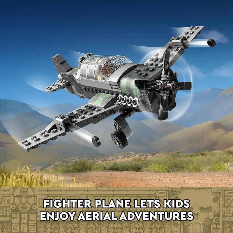 LEGO Indiana Jones and the Last Crusade Fighter Plane Chase 77012 Building Set (387 Pieces)