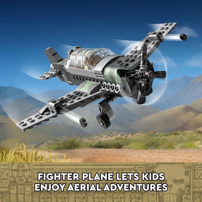 LEGO Indiana Jones and the Last Crusade Fighter Plane Chase 77012 Building Set (387 Pieces)