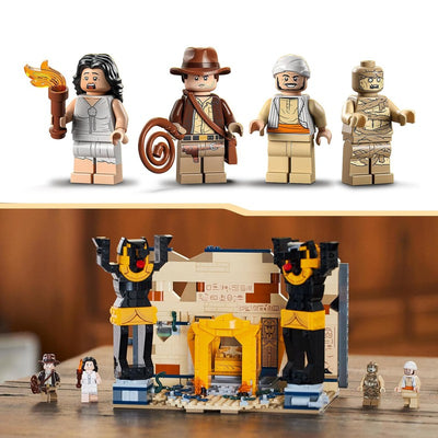 LEGO Indiana Jones Escape from The Lost Tomb 77013 Building Kit (600 Pieces)