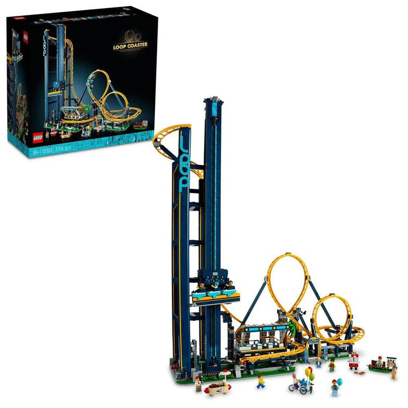 LEGO Loop Coaster 10303 Building Kit (3,756 Pieces) -  (COD Not Available)