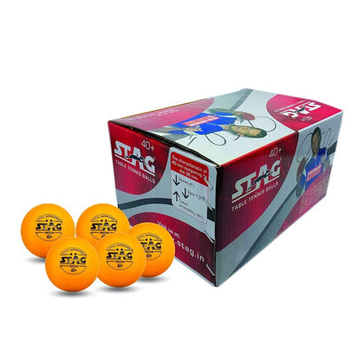 1 Star Traning Orange Table Tennis Balls (Pack of 6)