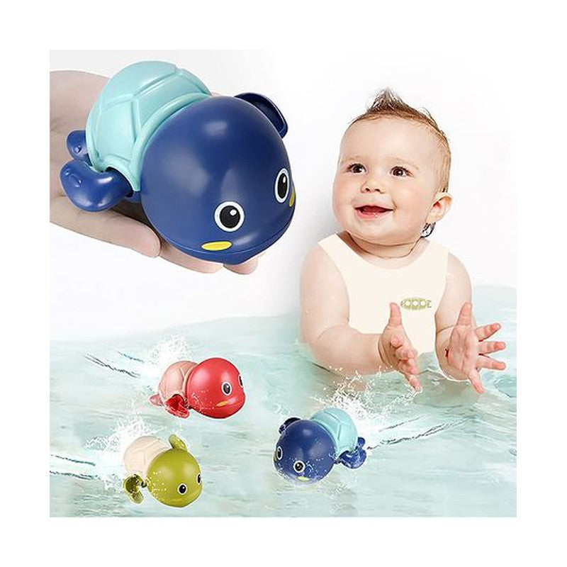 Swimming Turtle Wind Up Bath Toy Pack of 2 (Assorted Colours)