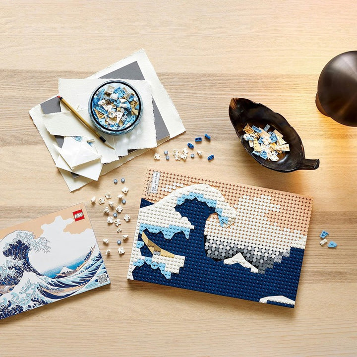 LEGO Art Hokusai, The Great Wave 31208 Building Kit (1,810 Pieces) -  (COD Not Available)
