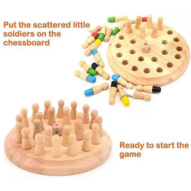 Memory Chess Educational Board Game