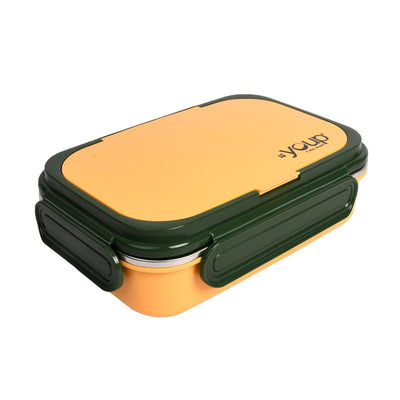 YOUP Stainless Steel Insulated Lunch Box With Fork, Spoon and Small Container ROLEX - 850 ml