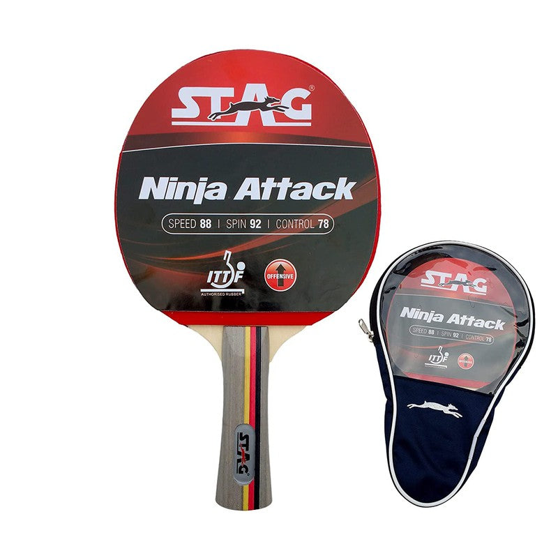 Ninja Attack Table Tennis Racquet