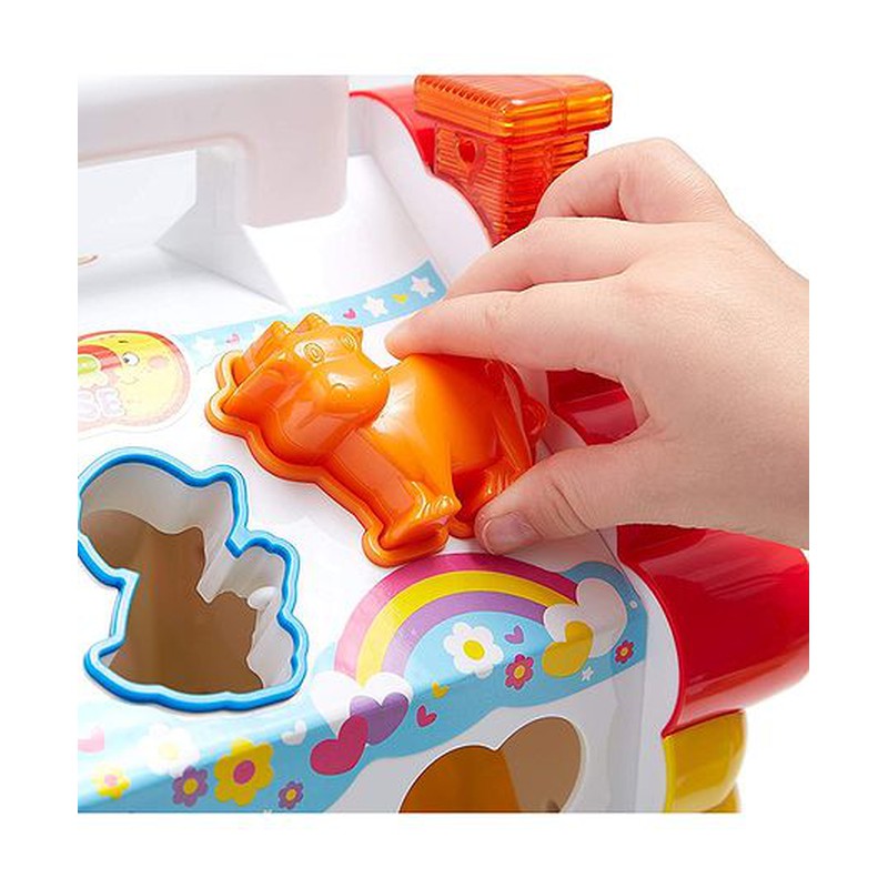 Colorful and Attractive Funny Cottage Shape Sorter Activity Cube Learning & Educational Infant Baby Toys