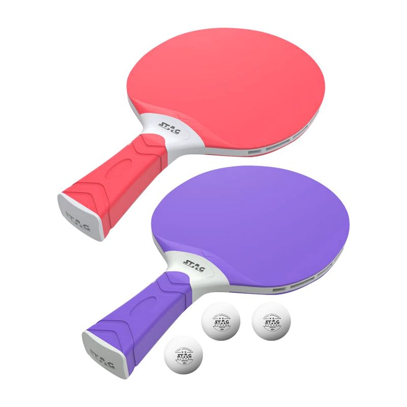 Outdoor Series Professional Table Tennis Racket Set | Table Tennis Rackets and 3 T.T Balls Included