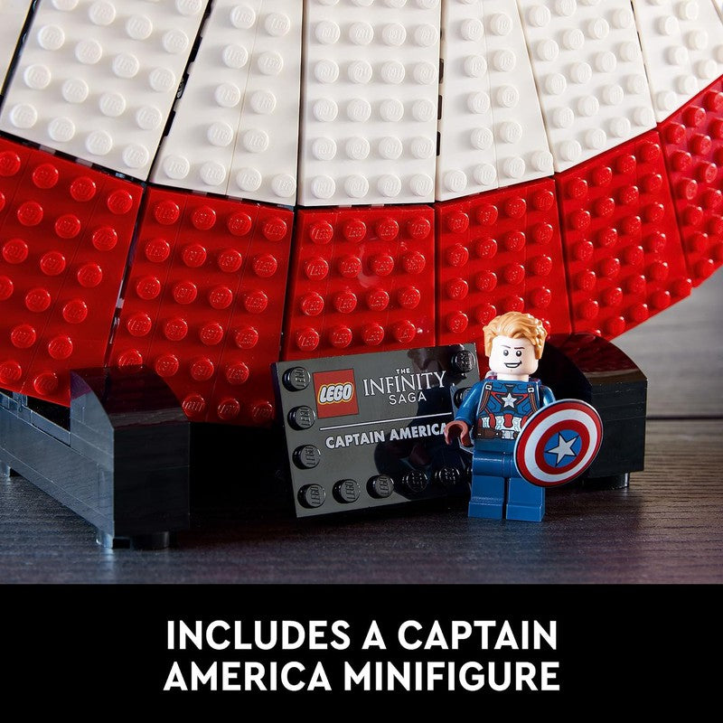 LEGO Marvel Captain America’s Shield 76262 Building Kit (3,128 Pieces) -  (COD Not Available)