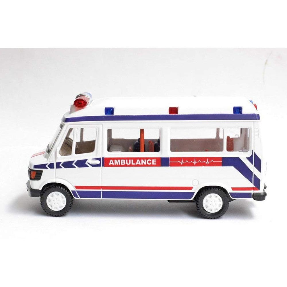 Centy TMP Ambulance Pull Back Toy (1-4 Years) | Assorted Colors