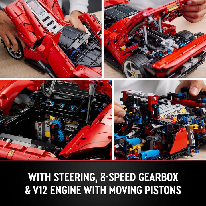 LEGO Technic Ferrari Daytona Sp3 42143 Building Kit (3,778 Pieces) -  (COD Not Available)