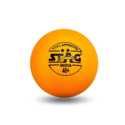 1 Star Traning Orange Table Tennis Balls (Pack of 6)