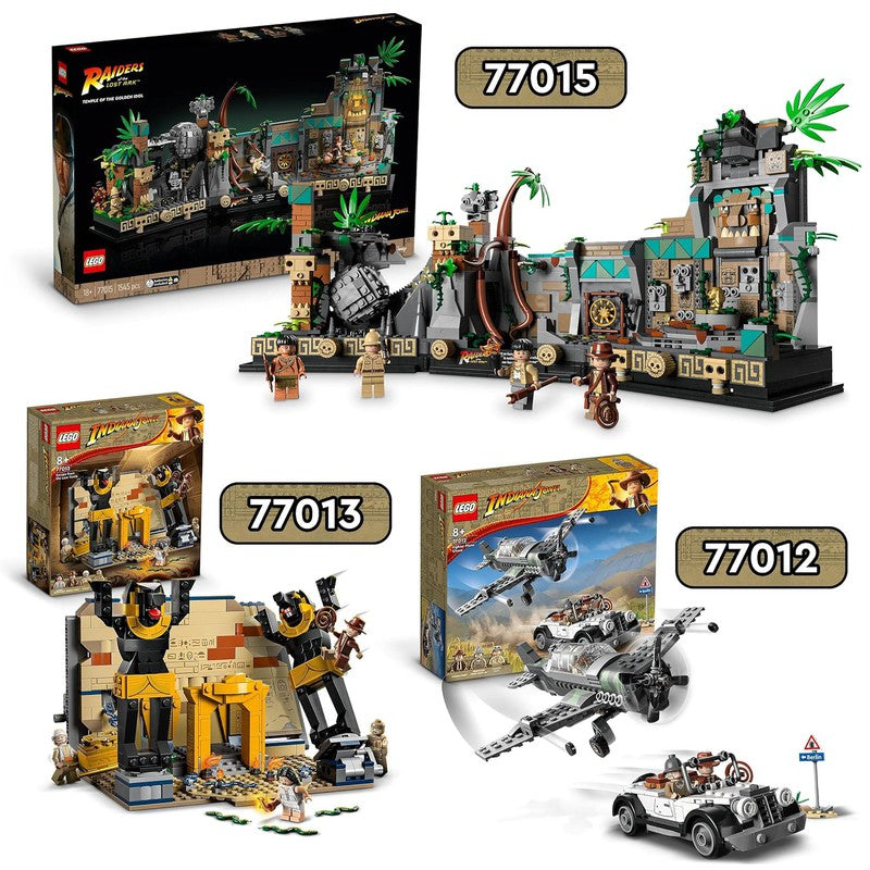 LEGO Indiana Jones Escape from The Lost Tomb 77013 Building Kit (600 Pieces)