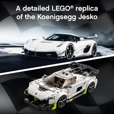 LEGO Speed Champions Koenigsegg Jesko 76900 Building Kit (280 Pieces)