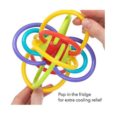 Infant Toddler Loopi Rattle Toys Pack of 1 - Multicolor