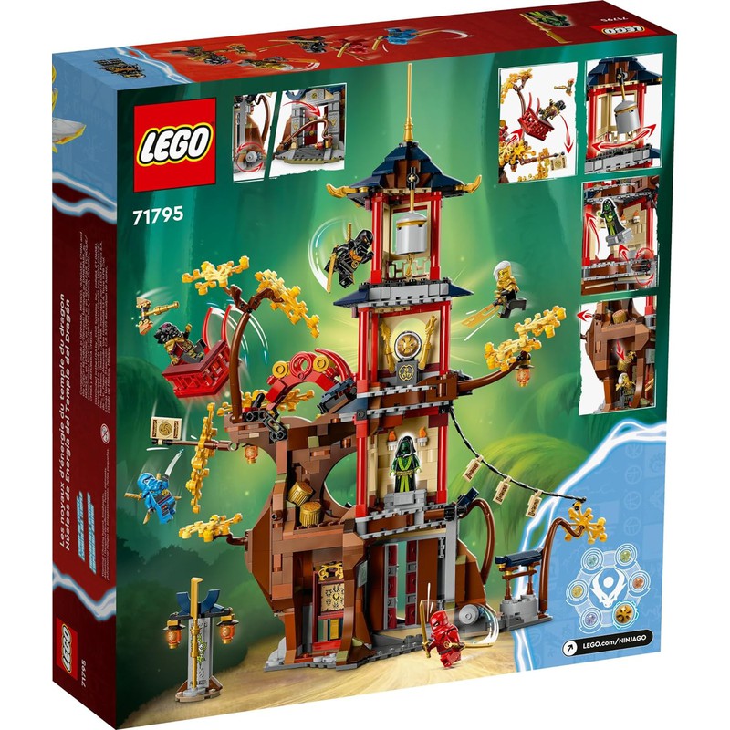 LEGO NINJAGO Temple of The Dragon Energy Cores 71795 Building Set 1029  Pieces (9 Years till Grown Ups)