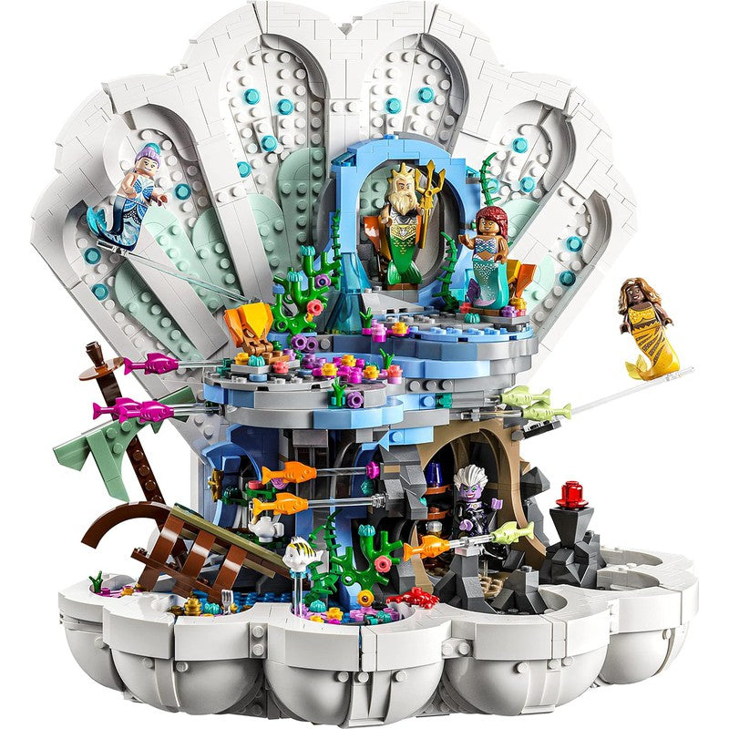 LEGO ǀ Disney The Little Mermaid Royal Clamshell 43225 Building Set (1,808 Pieces) -  (COD Not Available)