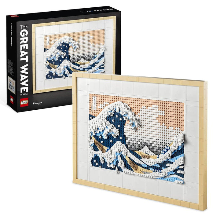 LEGO Art Hokusai, The Great Wave 31208 Building Kit (1,810 Pieces) -  (COD Not Available)