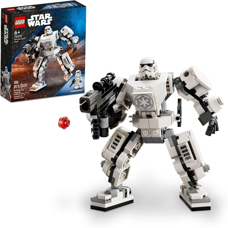 Lego Star Wars Stormtrooper Mech 75370 Star Wars Collectible Building Blocks for Kids - 138 PCS