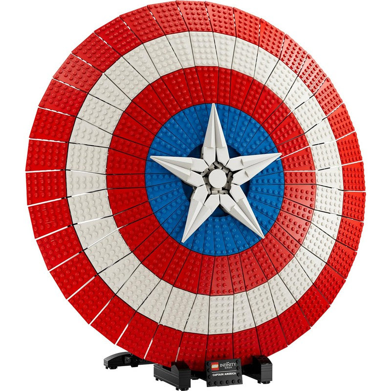 LEGO Marvel Captain America’s Shield 76262 Building Kit (3,128 Pieces) -  (COD Not Available)