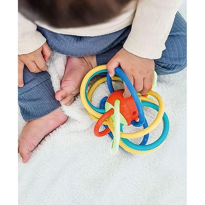 Infant Toddler Loopi Rattle Toys Pack of 1 - Multicolor