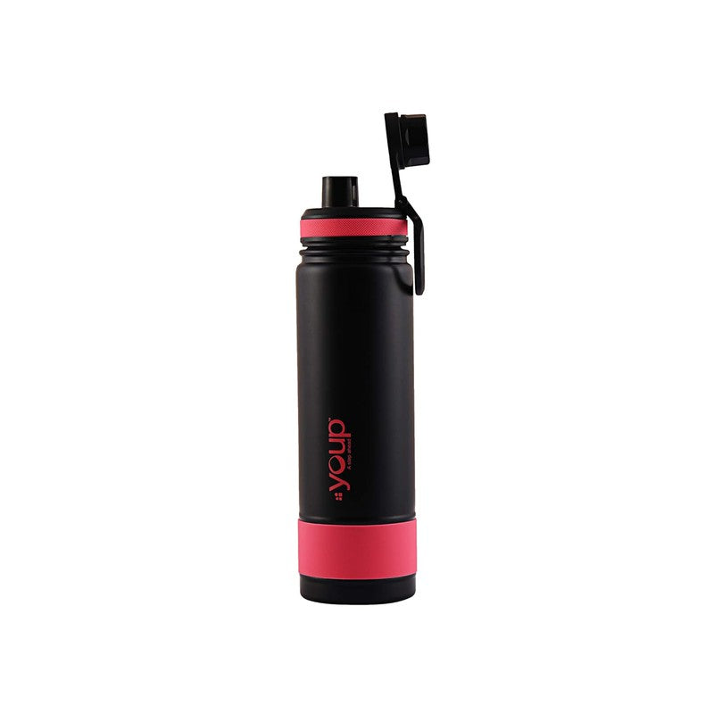 Youp Thermosteel Pink Color Water Bottle Sapphire902 - 900 ML