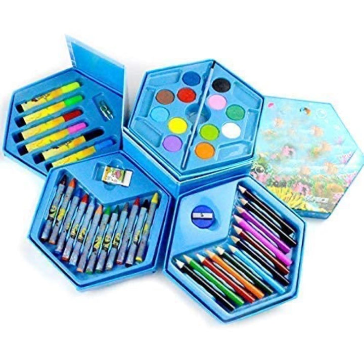 Little Toys Art Set Colors Box Set of 46 Pieces (Assorted Designs)