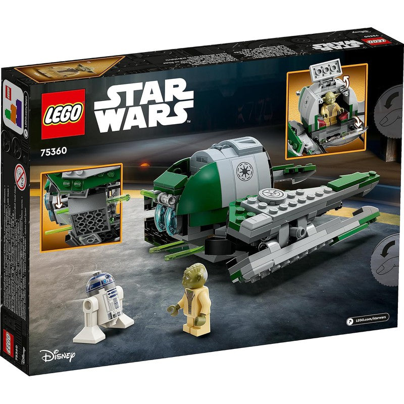 LEGO Star Wars Yoda’s Jedi Starfighter 75360 Building Toy Set (253 Pieces)