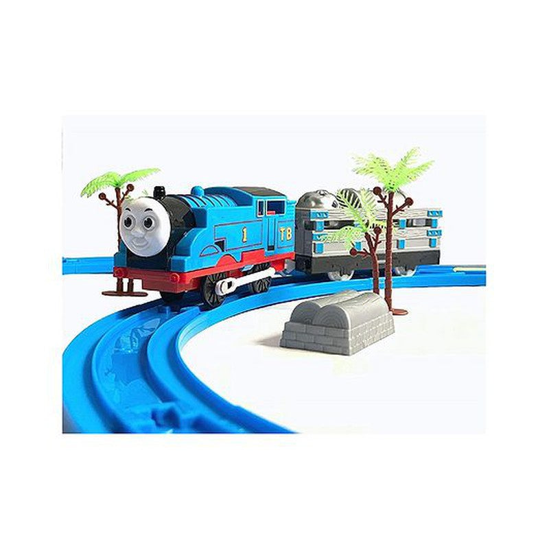 Thomas Toy Train Track Set with Sound and Flashing Lights -Multicolor