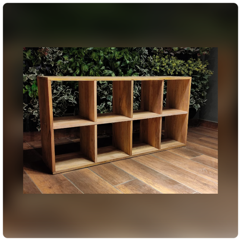 Montessori shelf - 8 cubes
