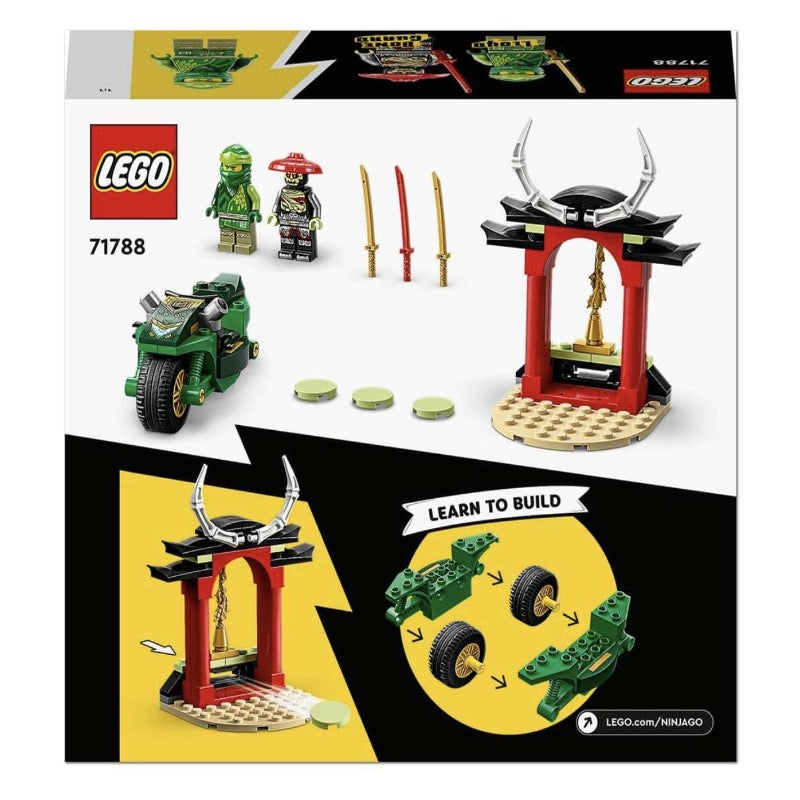 LEGO NINJAGO Lloyd's Ninja Street Bike 71788 Building Toy Set (64 Pcs)