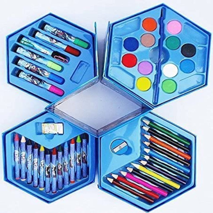 Little Toys Art Set Colors Box Set of 46 Pieces (Assorted Designs)