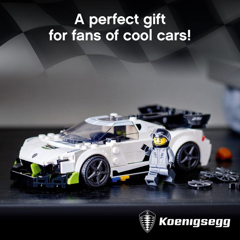 LEGO Speed Champions Koenigsegg Jesko 76900 Building Kit (280 Pieces)