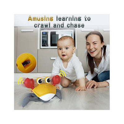 Crawling Crab Moving Toy with Music for Kids - (Assorted Color)