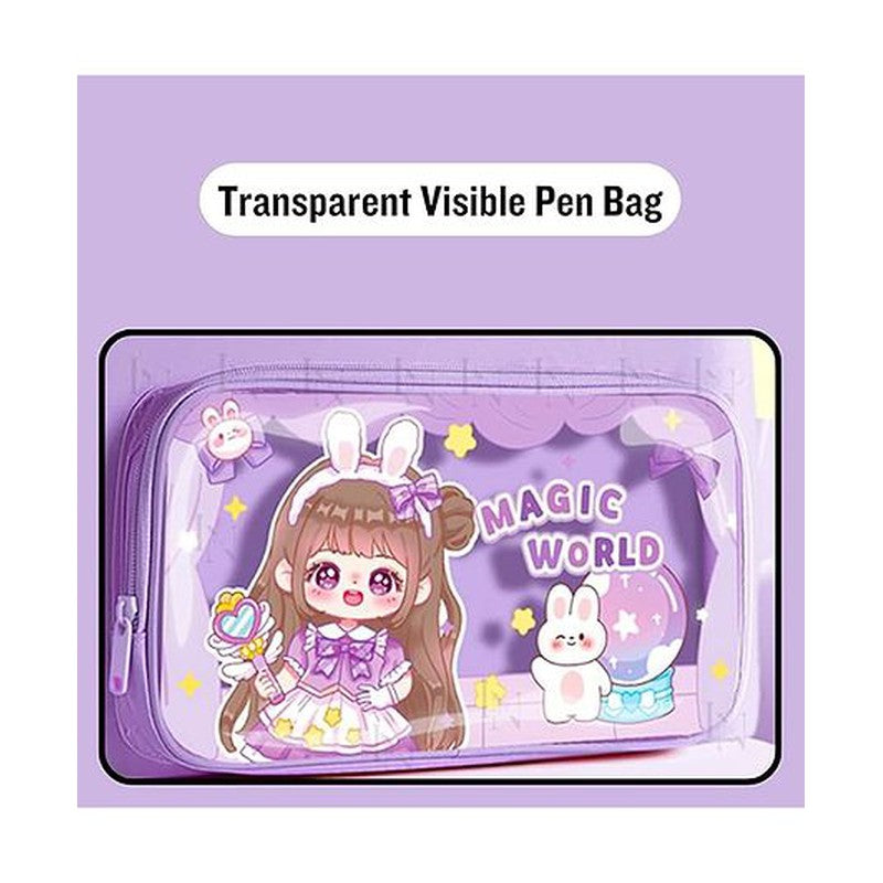 Stylish and Sturdy Tote Bag Waterproof Traveling Bag - Purple