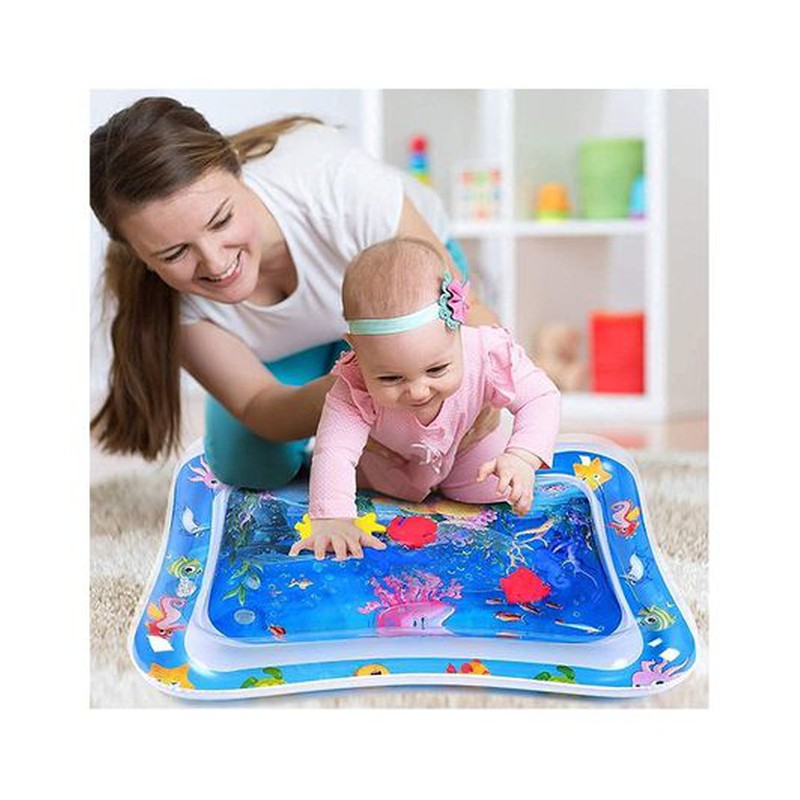Kids Inflatable Water Play Mat With Toys (Assorted Color & Design)