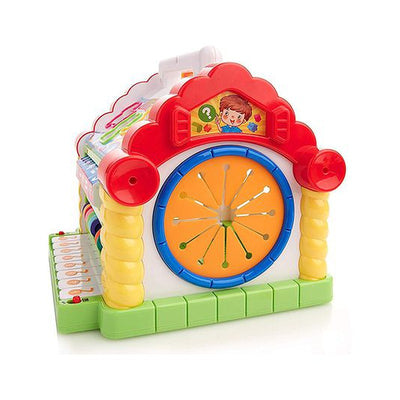 Colorful and Attractive Funny Cottage Shape Sorter Activity Cube Learning & Educational Infant Baby Toys