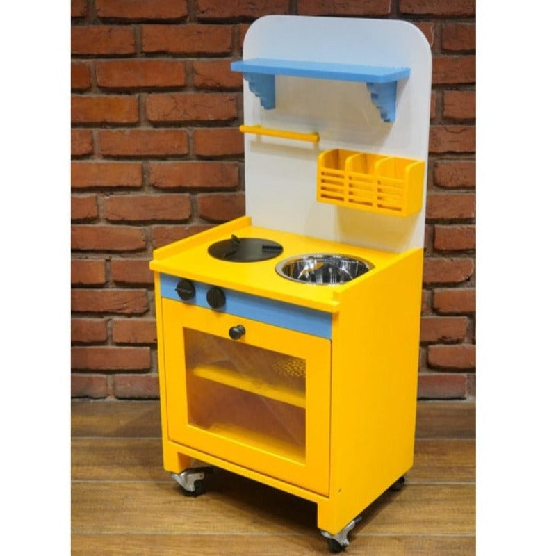 Mini Kitchen with Wheels and Water Dispenser (41 inches) - COD Not Available